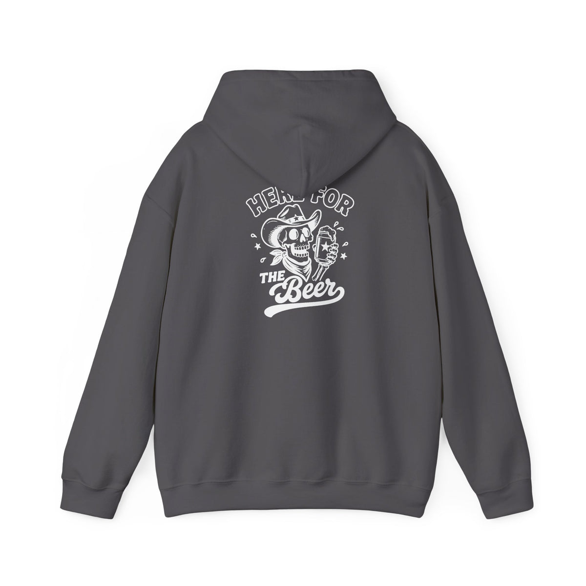 Here For The Beer Hoodie
