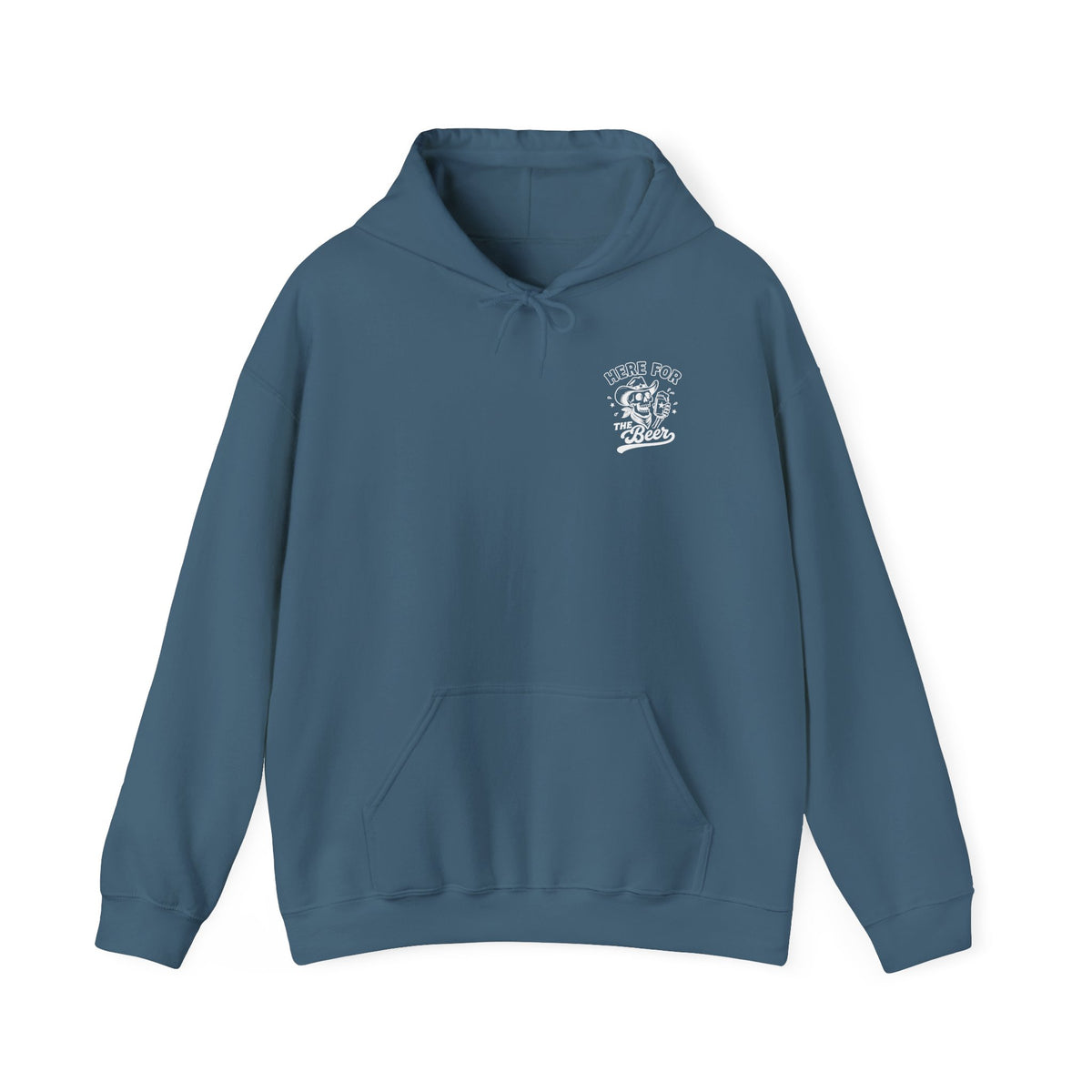 Here For The Beer Hoodie