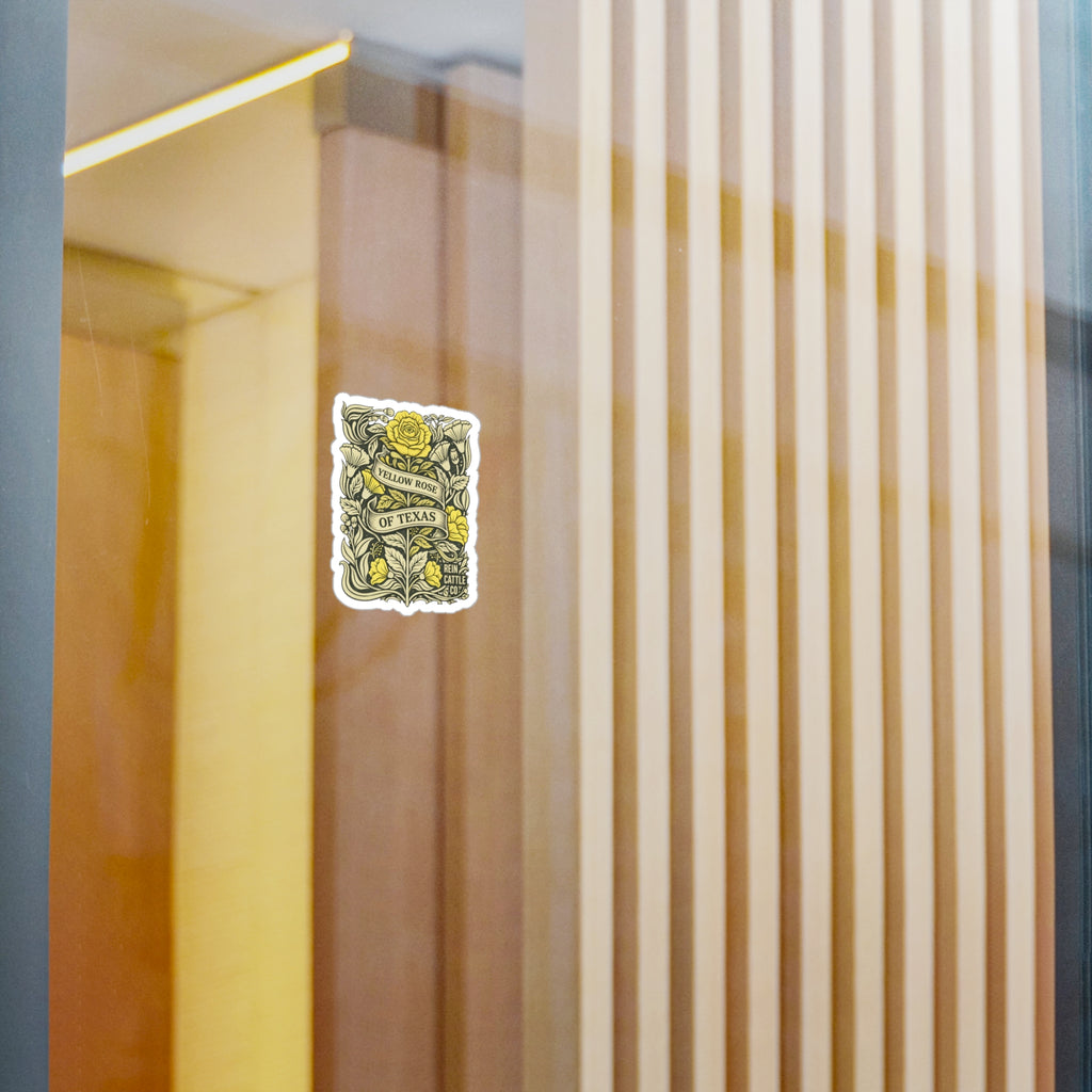 Yellow Rose of Texas Sticker