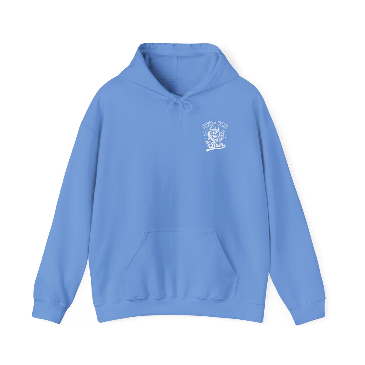 Here For The Beer Hoodie