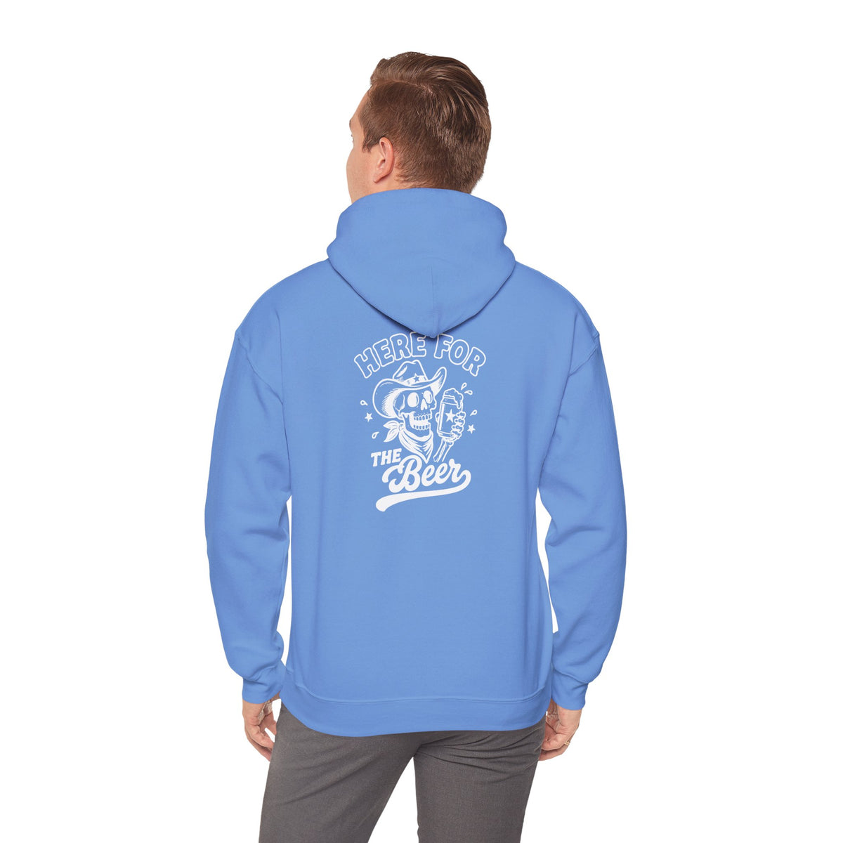 Here For The Beer Hoodie