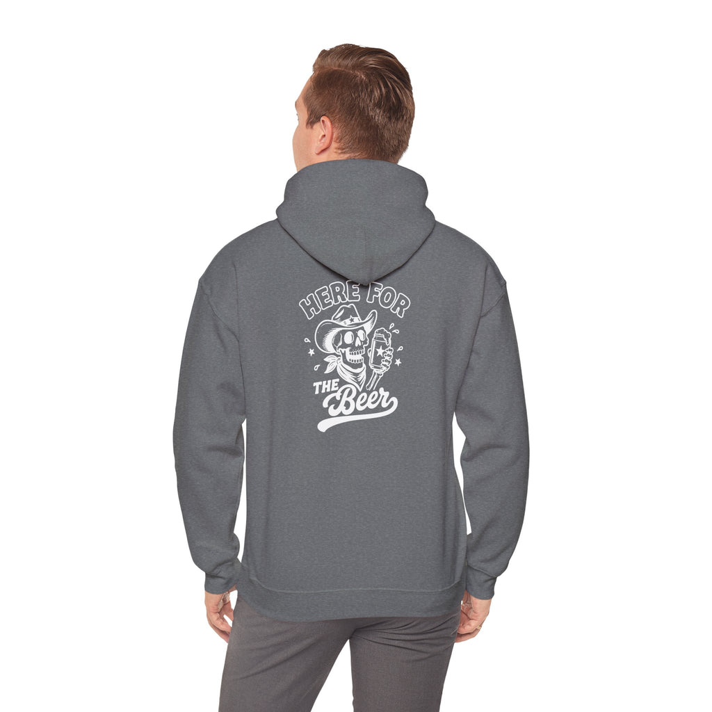 Here For The Beer Hoodie