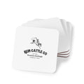 The Bronc Square Coasters