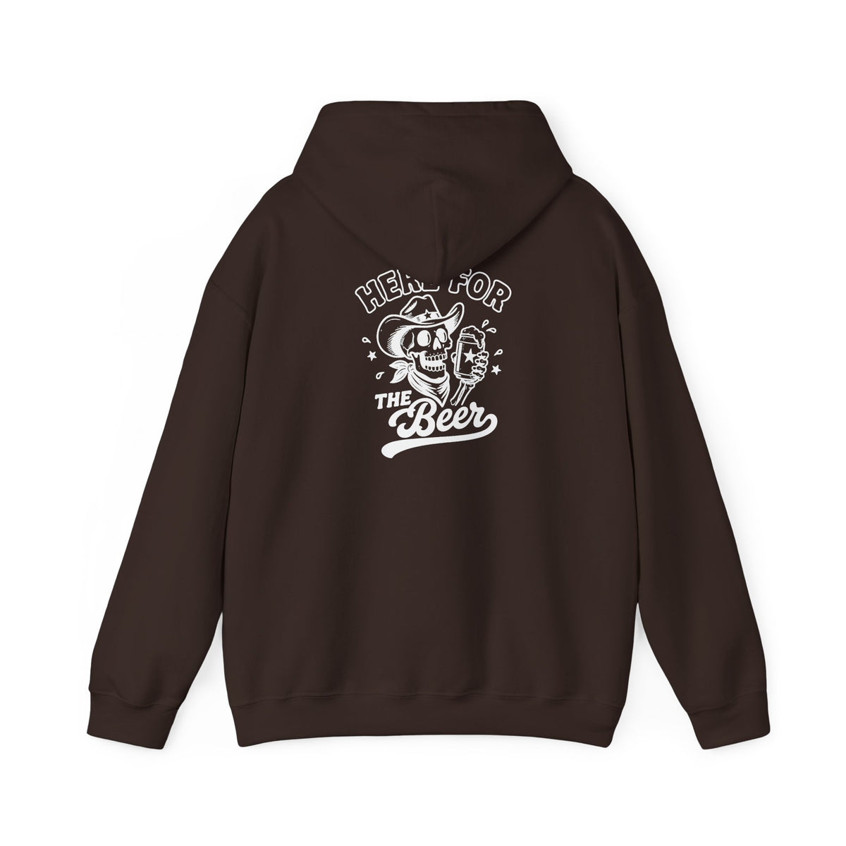 Here For The Beer Hoodie