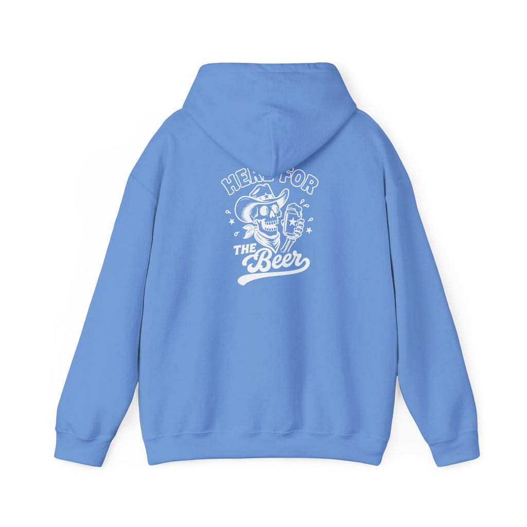 Here For The Beer Hoodie