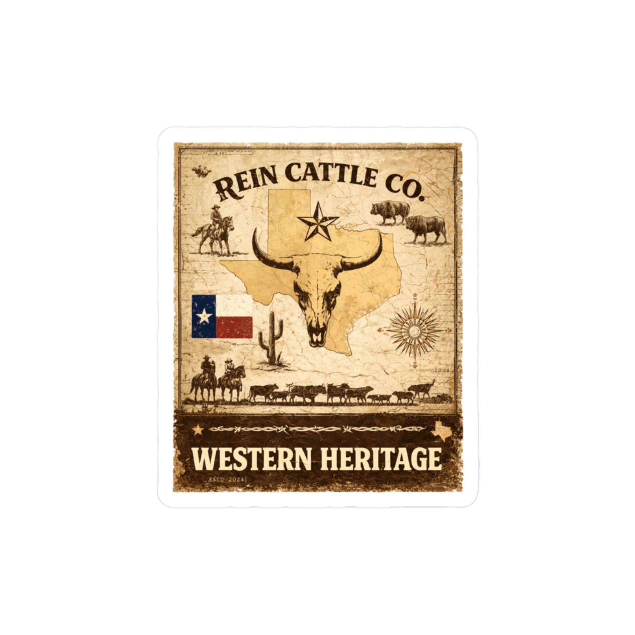 The Western Sticker