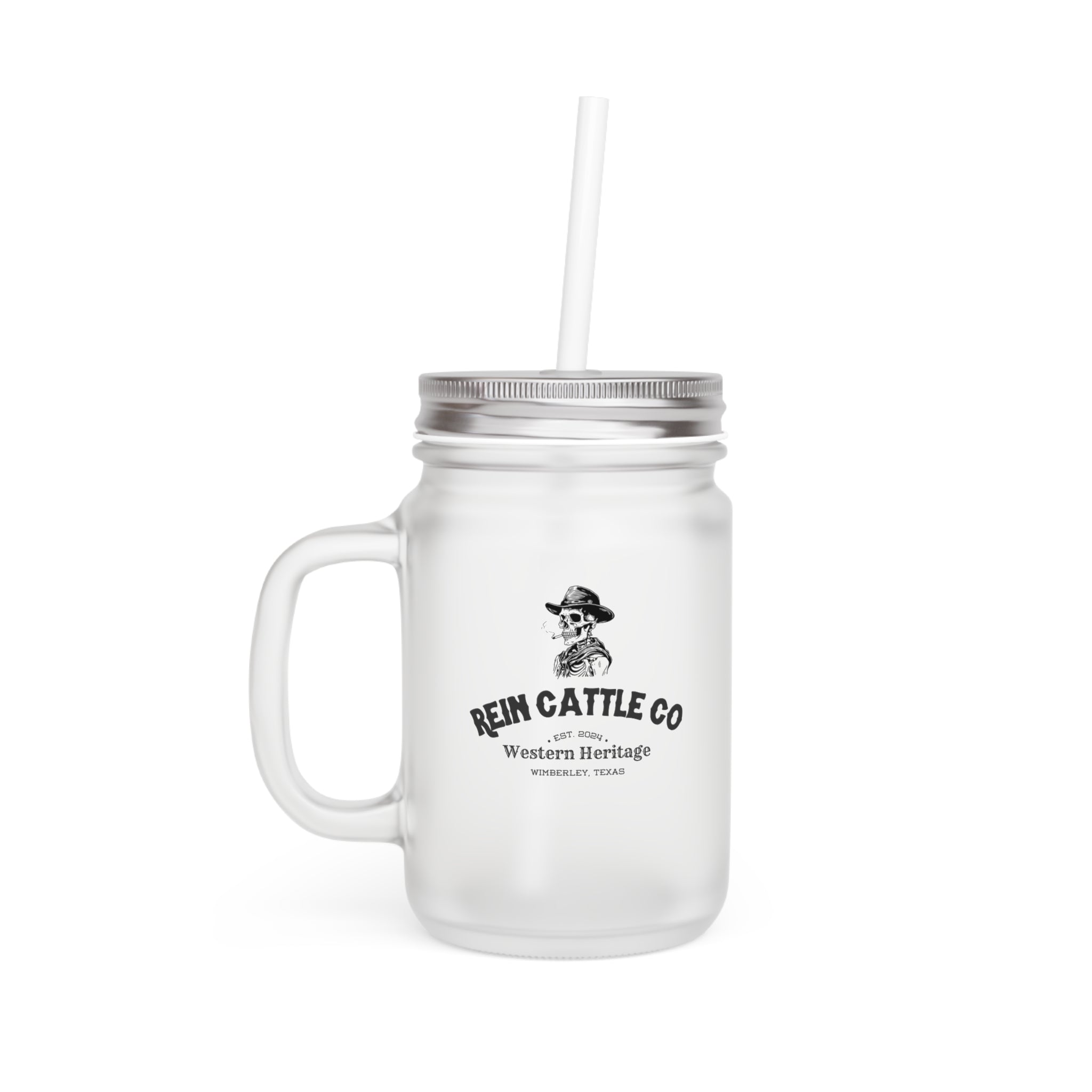 The Cowboy Mason Jar
