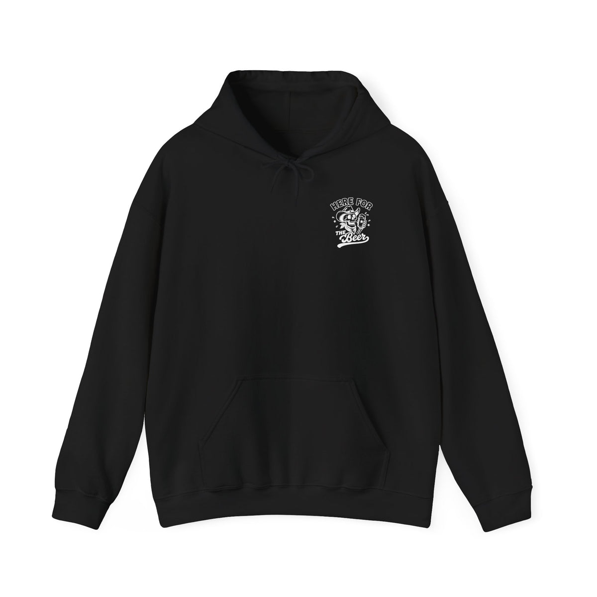Here For The Beer Hoodie