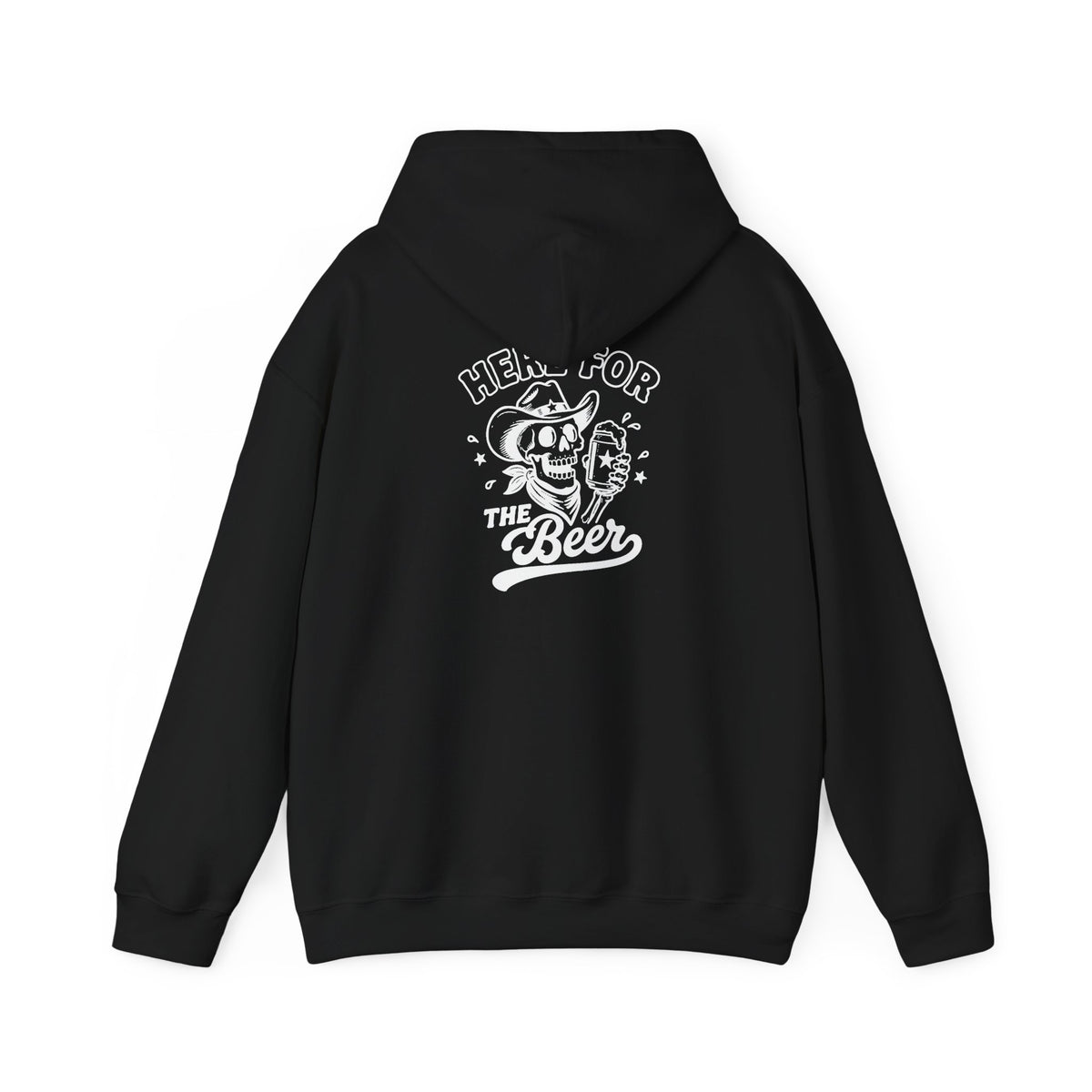 Here For The Beer Hoodie