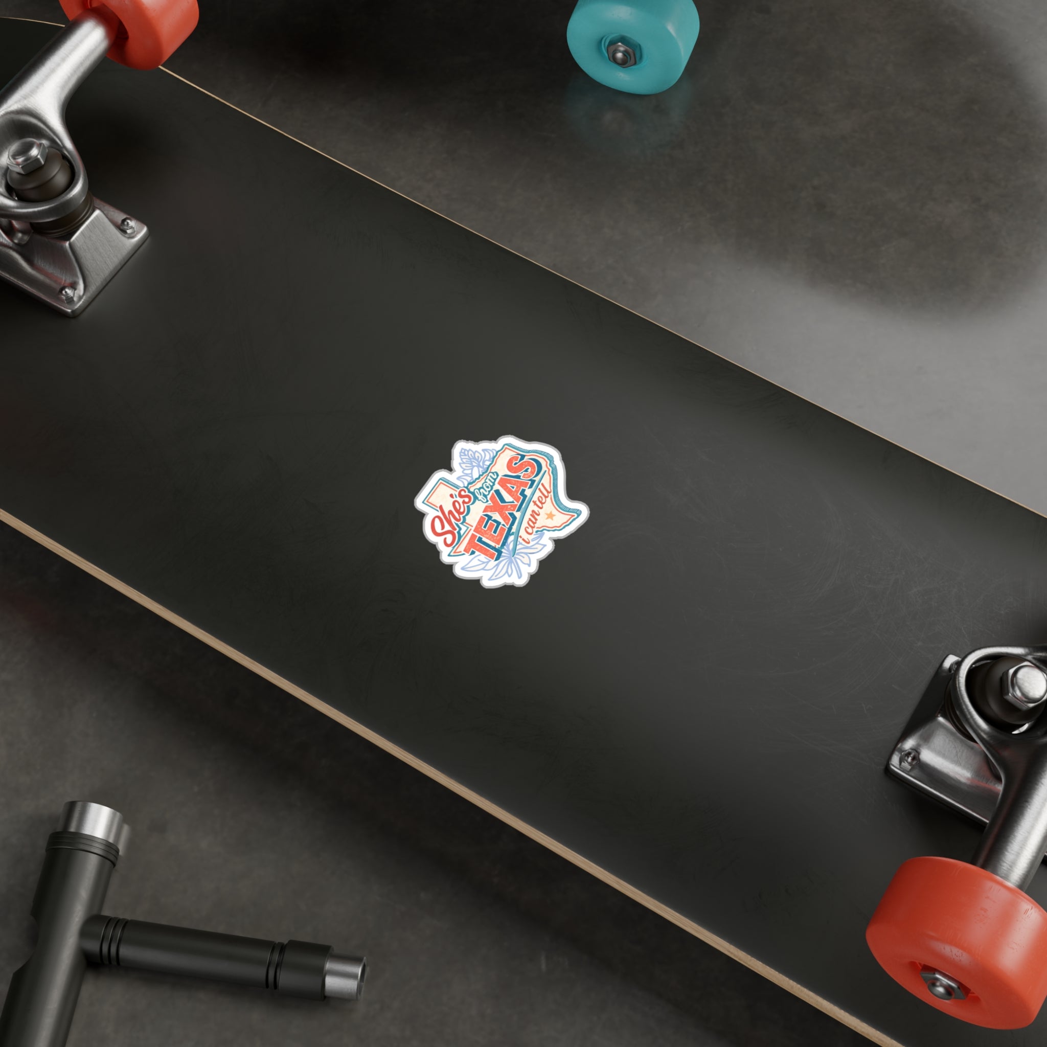 She's From Texas Sticker
