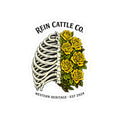 Ribs and Roses Sticker