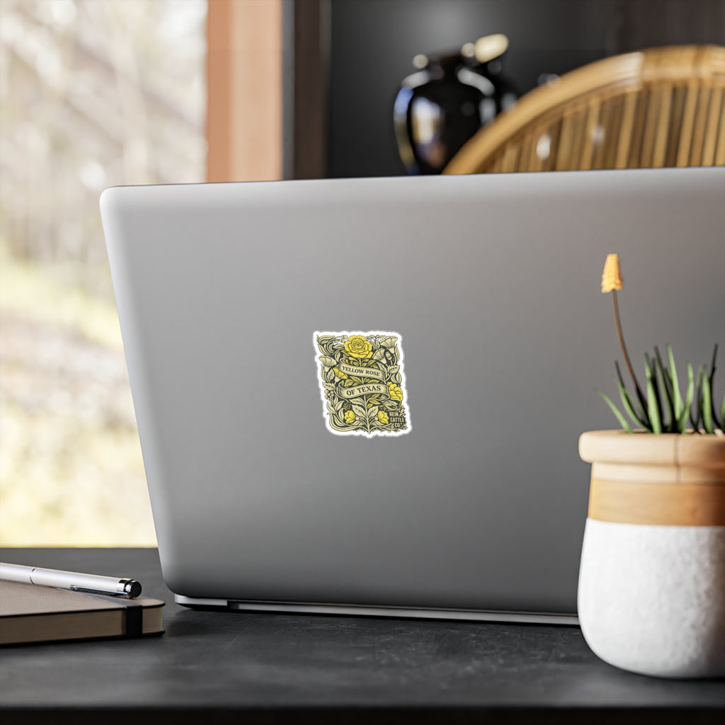 Yellow Rose of Texas Sticker