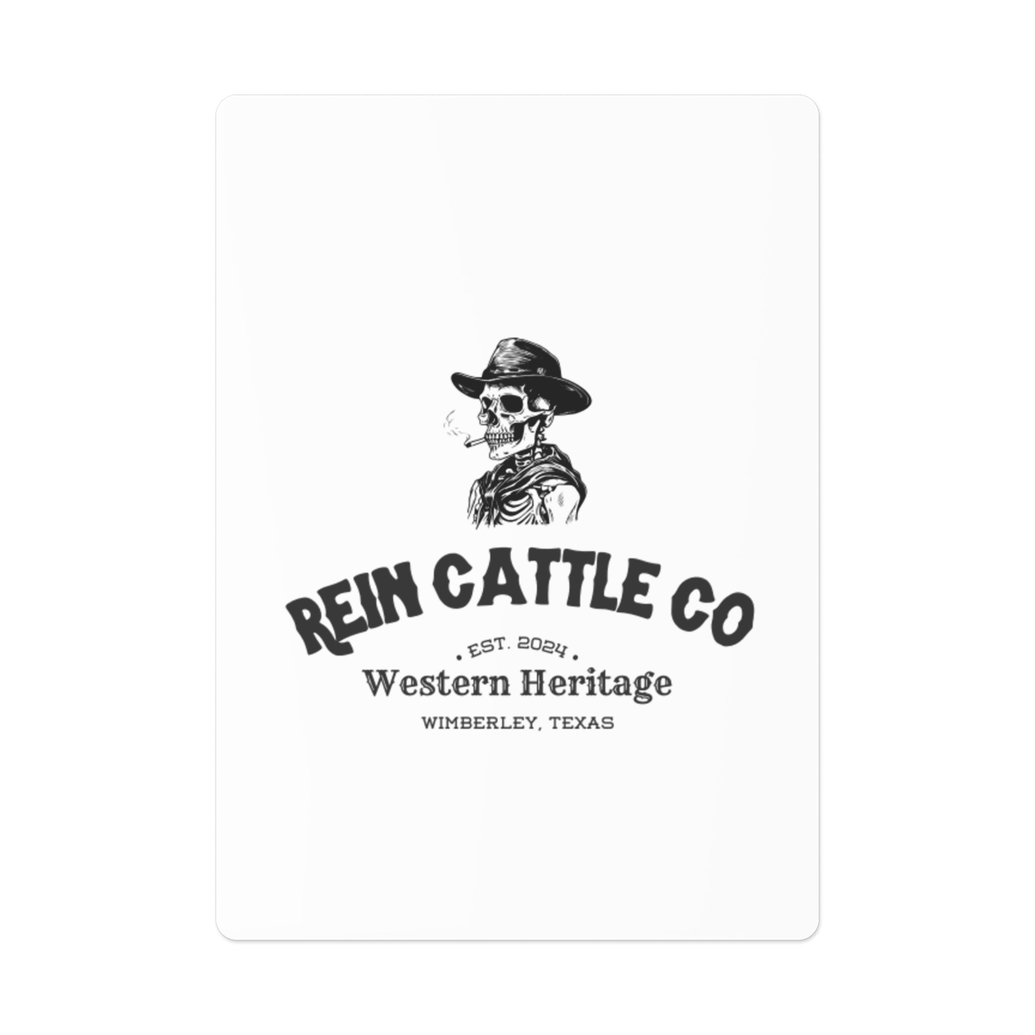 The Cowboy Poker Cards