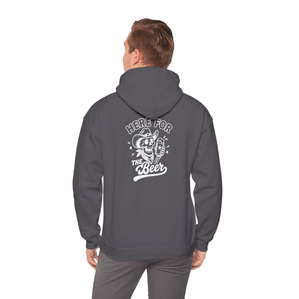 Here For The Beer Hoodie
