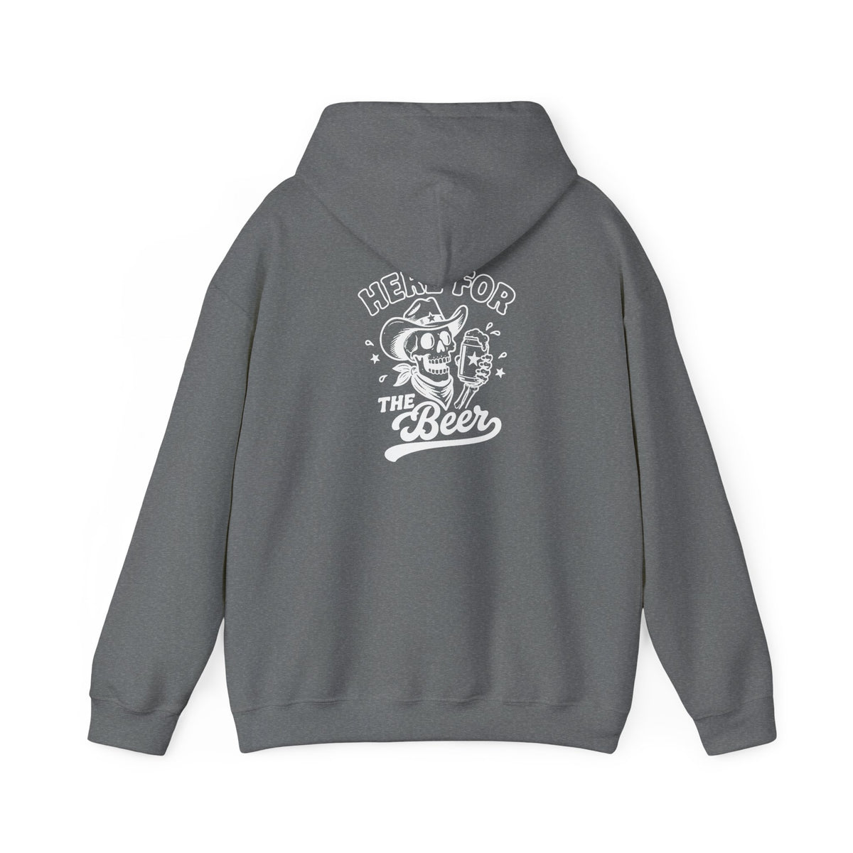 Here For The Beer Hoodie
