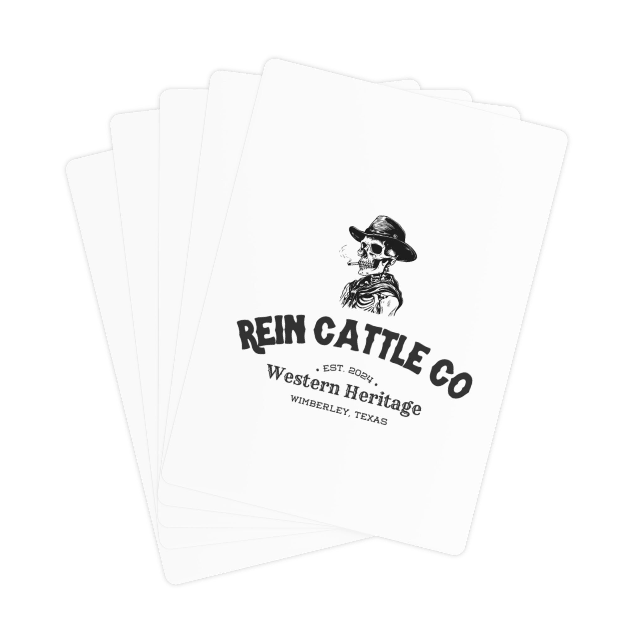 The Cowboy Poker Cards