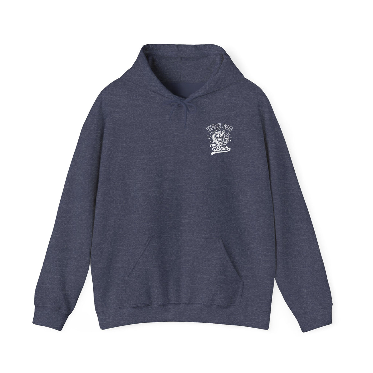 Here For The Beer Hoodie
