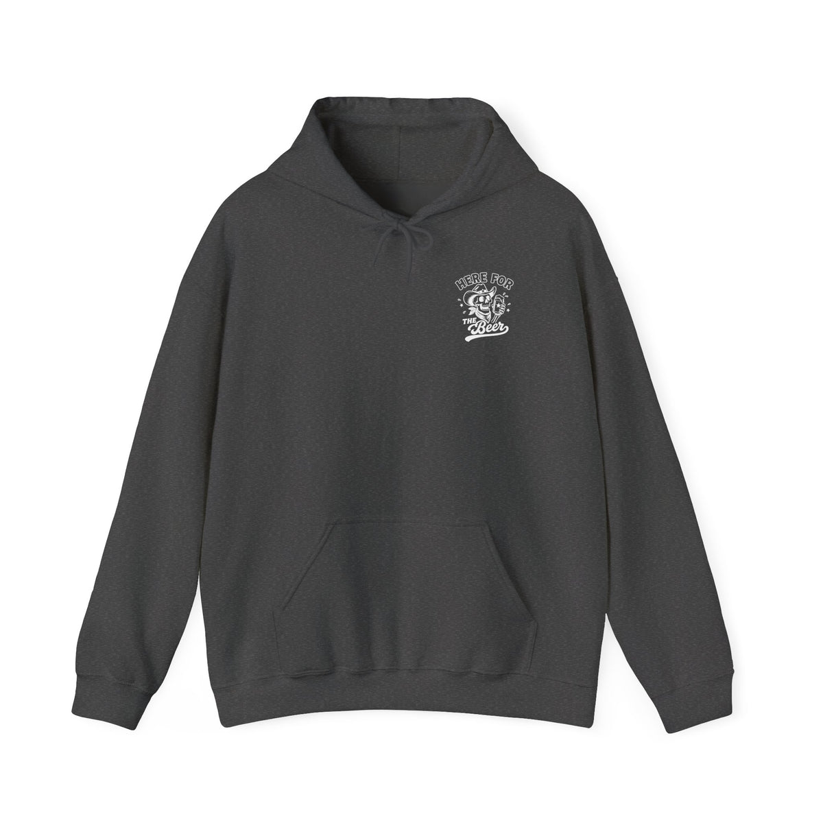 Here For The Beer Hoodie