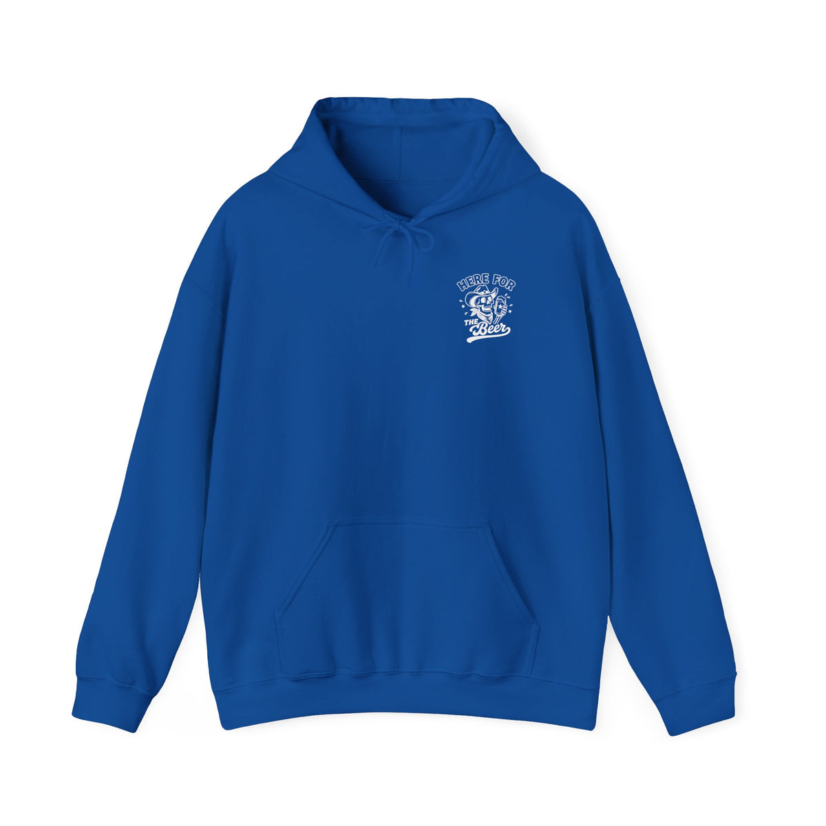 Here For The Beer Hoodie